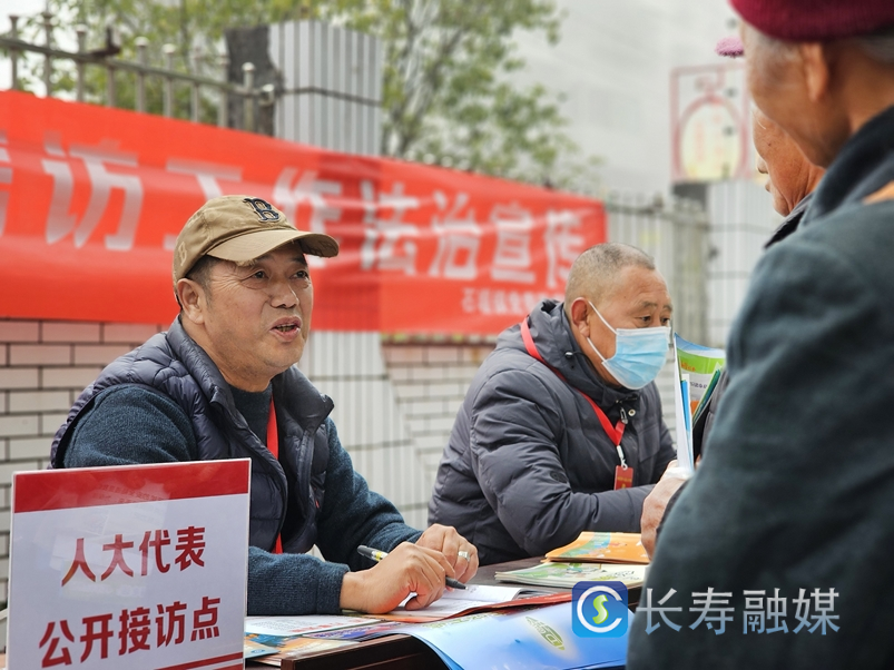 当好群众贴心人 代表接访解民忧1