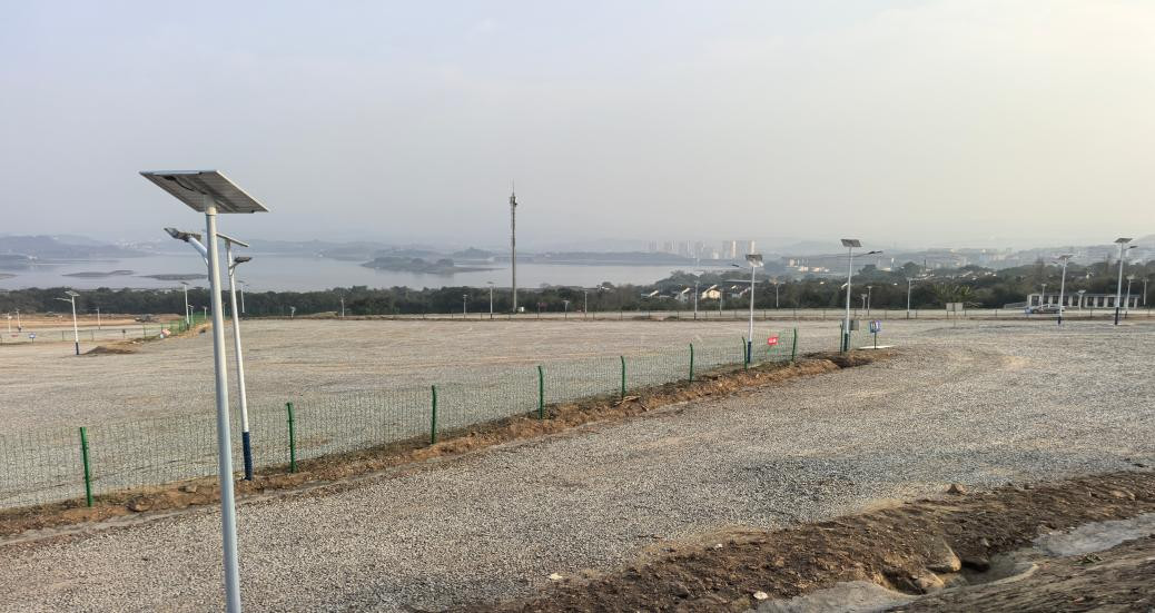 长寿湖镇新建4号停车场